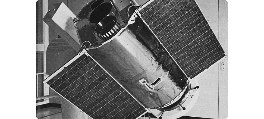 Společnost Philips vyslala v roce 1974 ve spolupráci s NASA do vesmíru svůj satelit.