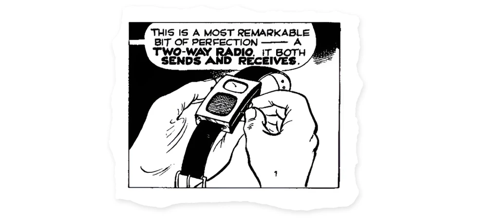 Hodinky Dicka Tracyho ze stejnojmenného komiksu