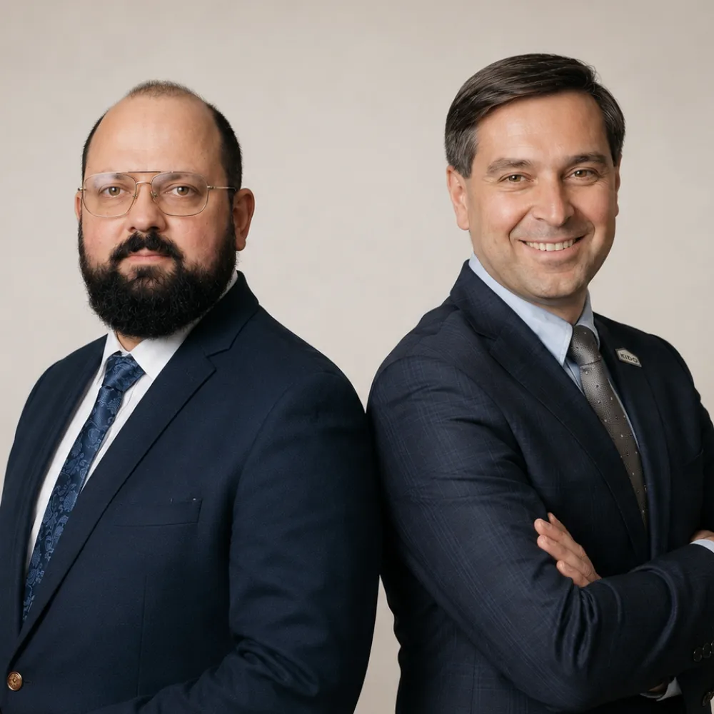 Andrzej Lejczak and Jakub Cylc picture