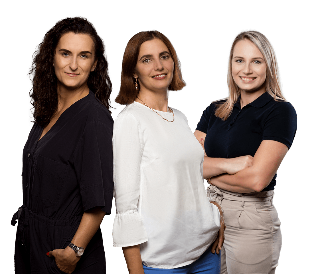 Katarzyna Jezierska, Anita Rogalska, Katarzyna Kozikowska