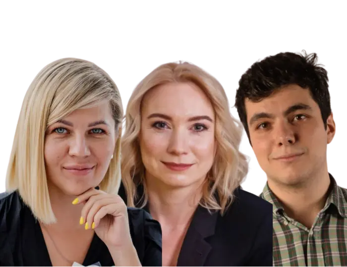 Євгенія Журавель, Євгенія Суботіна, Наріман Дарвішов