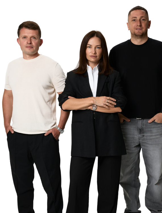 Ірина Подольська, Денис Подольський, Артем Бадега